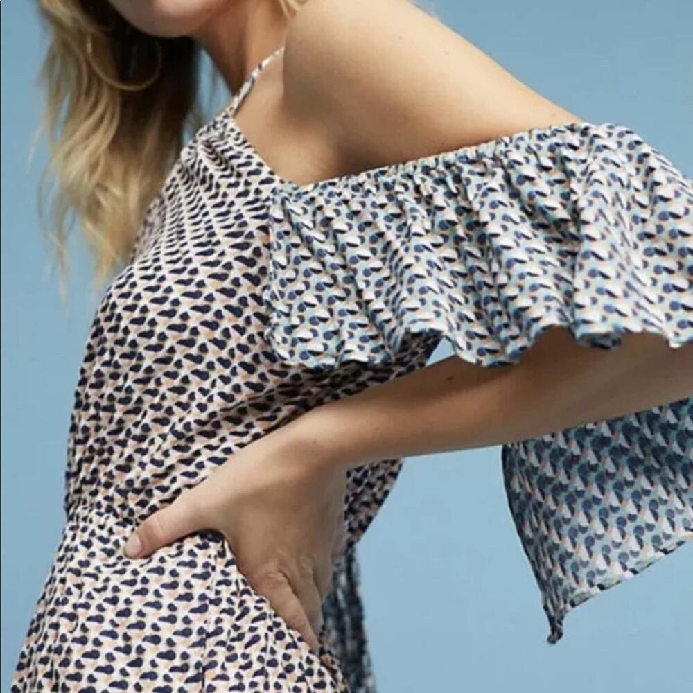 Anthropologie Elevenses Madalenna Romper - Picture 2 of 12